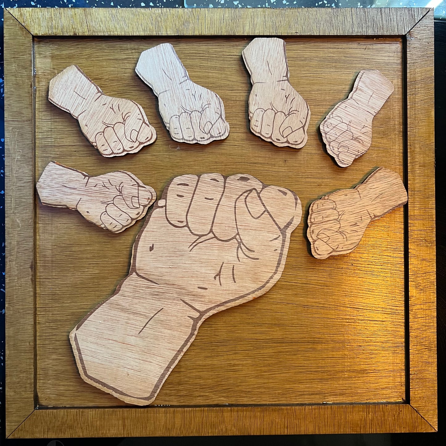 “Fist Bumps” Father’s Day present for dads and grandads